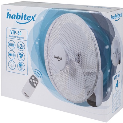 Ventilador Pared Habitex  Vtp-50